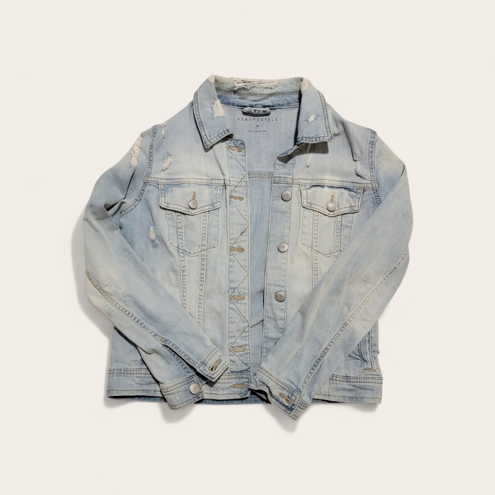 Aeropostale Classic Blue Denim Jacket